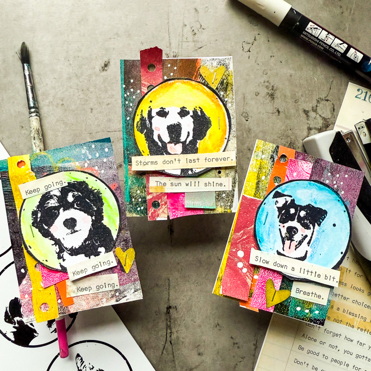 Simon Says Stamp Monday Challenge: ATCs