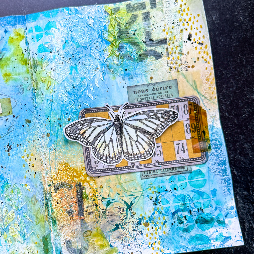 Simon Says Stamp Monday Challenge: Let’s Art Journal