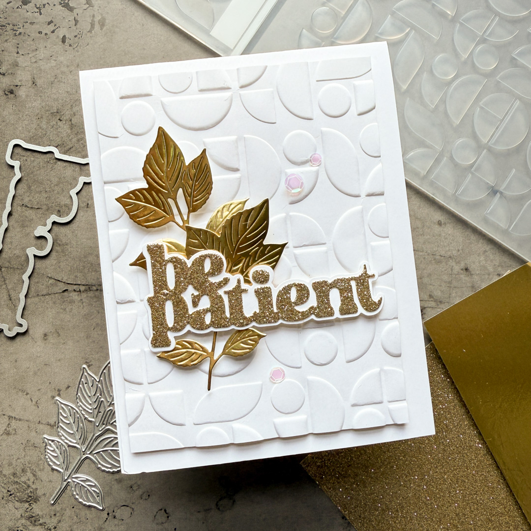 Simon Says Stamp Monday Challenge: Add Some Metal