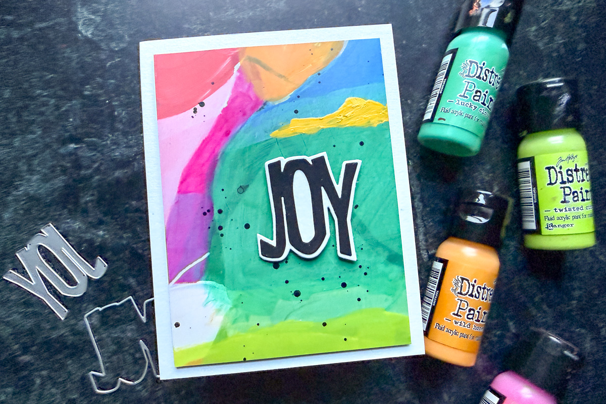 Simon Says Stamp Monday Challenge: Make Your Own Background