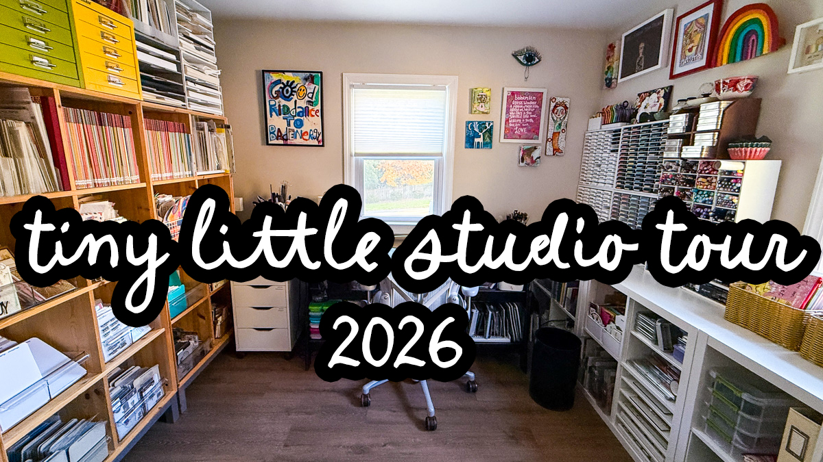 NEW VIDEO: tiny little Studio Tour 2026